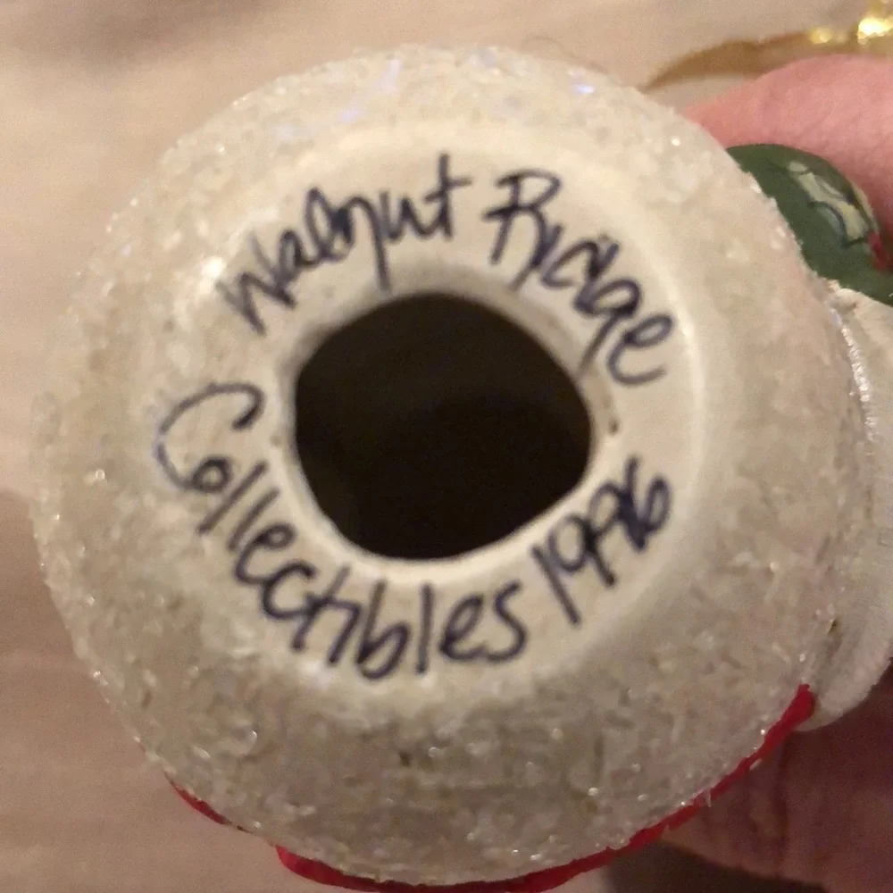 Walnut Ridge Collectibles snowman ornament 1996 - Picture 6 of 6